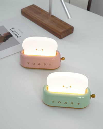 Toaster Night Light – Cute & Rechargeable LED Lamp for a Cosy Glow