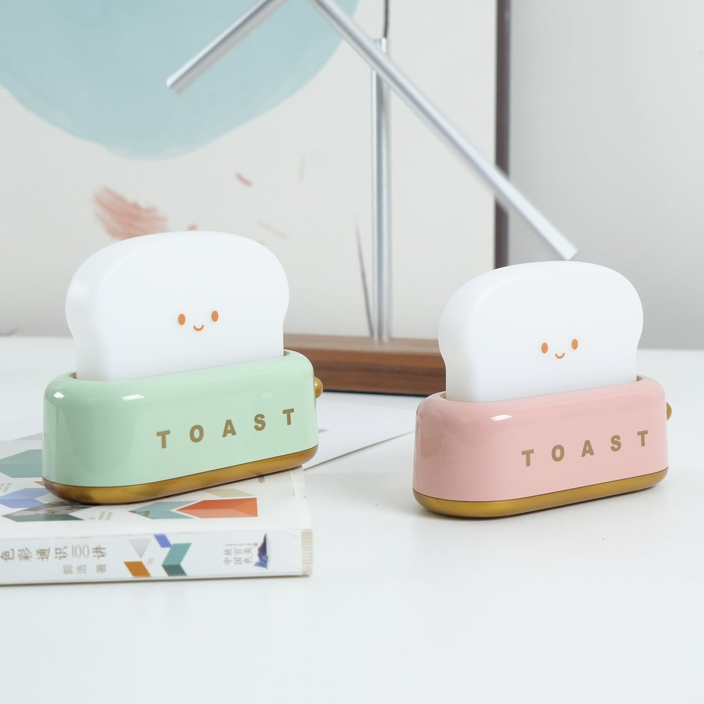 Toaster Night Light – Cute & Rechargeable LED Lamp for a Cosy Glow