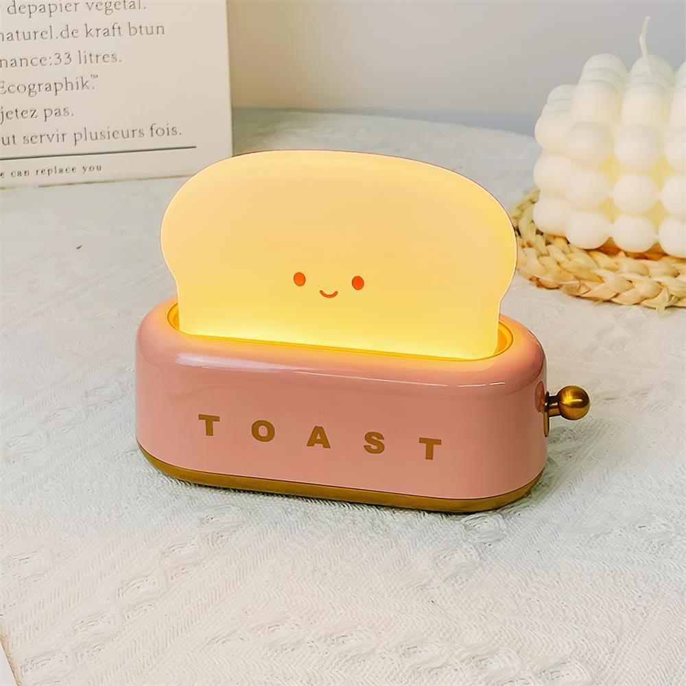Toaster Night Light – Cute & Rechargeable LED Lamp for a Cosy Glow