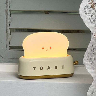 Toaster Night Light – Cute & Rechargeable LED Lamp for a Cosy Glow