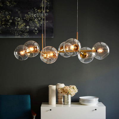 Modern Dining Table Chandelier – Sleek Minimalist LED Pendant Light