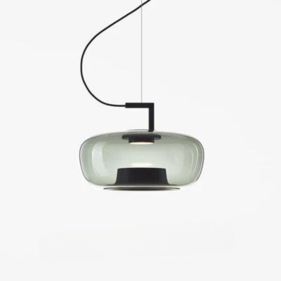Modern LED Pendant Light – Minimalist Glass & Metal Design for Kitchens & Dining