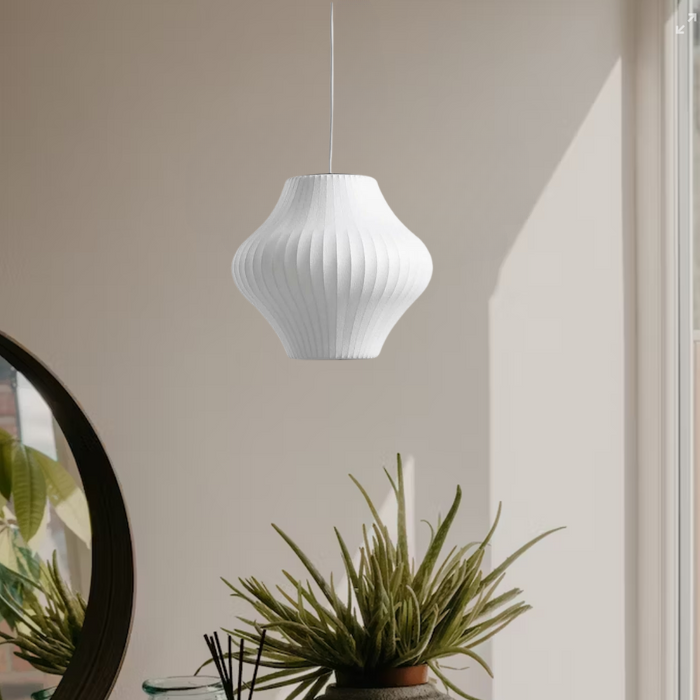 Nordic Wood Pendant Light – Modern Minimalist Ceiling Lamp for Stylish Interiors