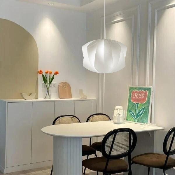 Nordic Elegance Pendant Light – Modern Wooden Ceiling Lamp for Contemporary Spaces