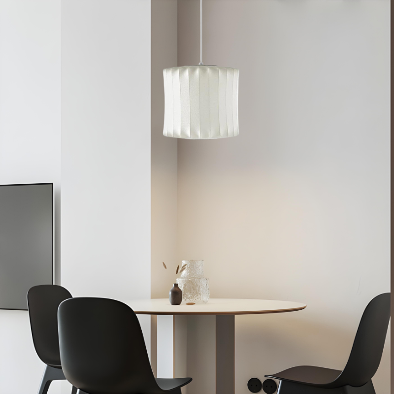 Nordic Harmony Pendant Light – Modern Wooden Ceiling Lamp for Sophisticated Interiors