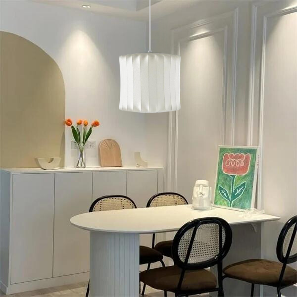Nordic Harmony Pendant Light – Modern Wooden Ceiling Lamp for Sophisticated Interiors