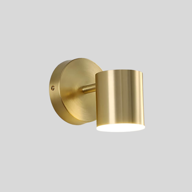 Nordic Copper LED Wall Light – Sleek & Modern Accent Lighting