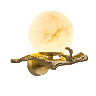 Modern Marble Wall Light – Elegant LED Lighting for a Sophisticated Interior
