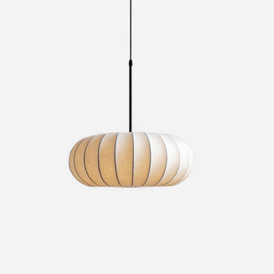 Verona Pendant Light – Wabi-Sabi Inspired Minimalist Fabric Hanging Lamp