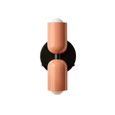 Modern Adjustable Wall Light – Stylish Dual-Bulb Metal Sconce