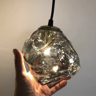 Lava Glass Pendant Light – Postmodern Elegance with Celestial Charm