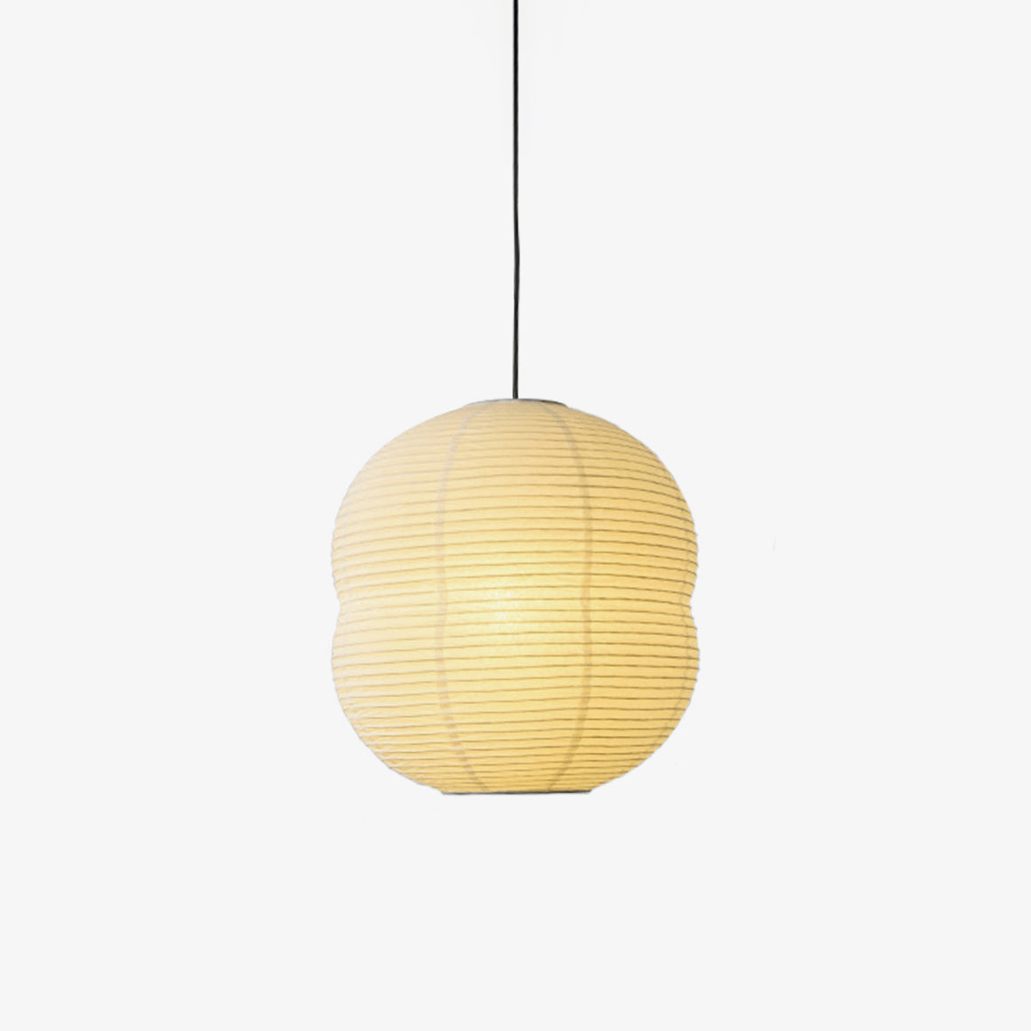 Washi Paper Mini Pendant Light – Handmade LED Lamp for Serene Ambiance