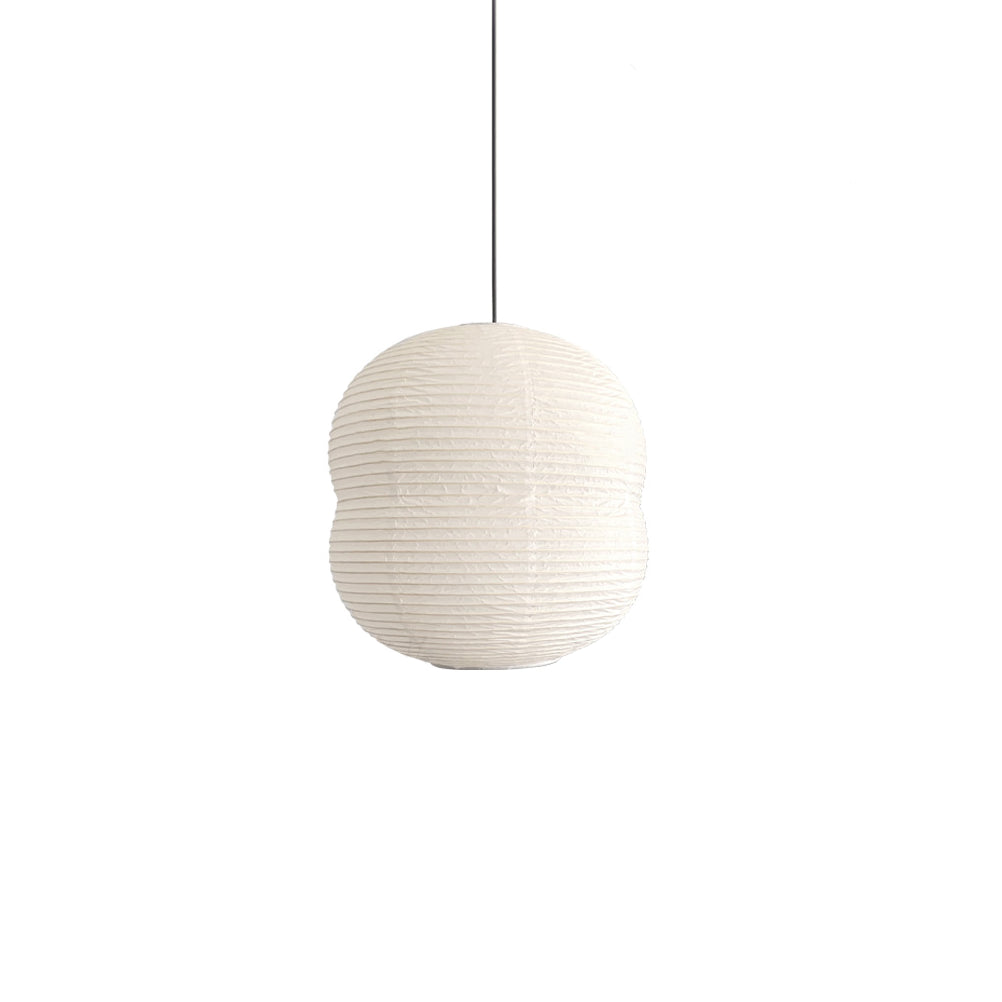 Washi Paper Mini Pendant Light – Handmade LED Lamp for Serene Ambiance