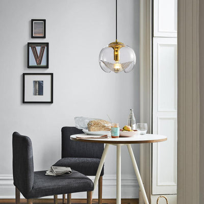Wave Pendant Light – Elegant Nature-Inspired LED Ceiling Lamp