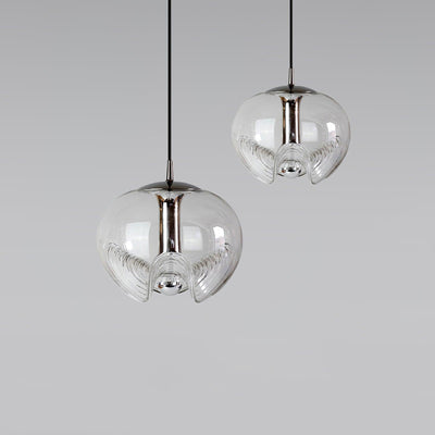Wave Pendant Light – Elegant Nature-Inspired LED Ceiling Lamp
