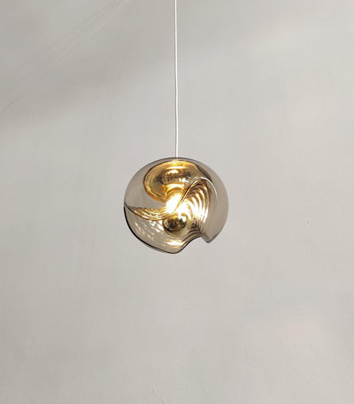 Wave Pendant Light – Elegant Nature-Inspired LED Ceiling Lamp