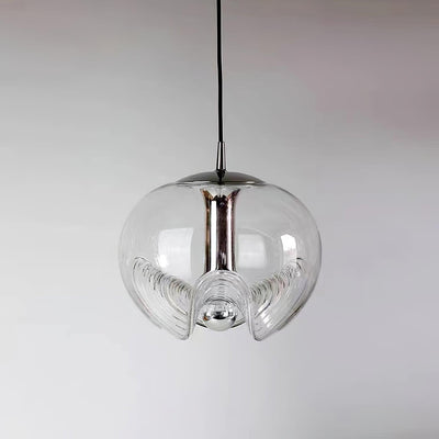 Wave Pendant Light – Elegant Nature-Inspired LED Ceiling Lamp