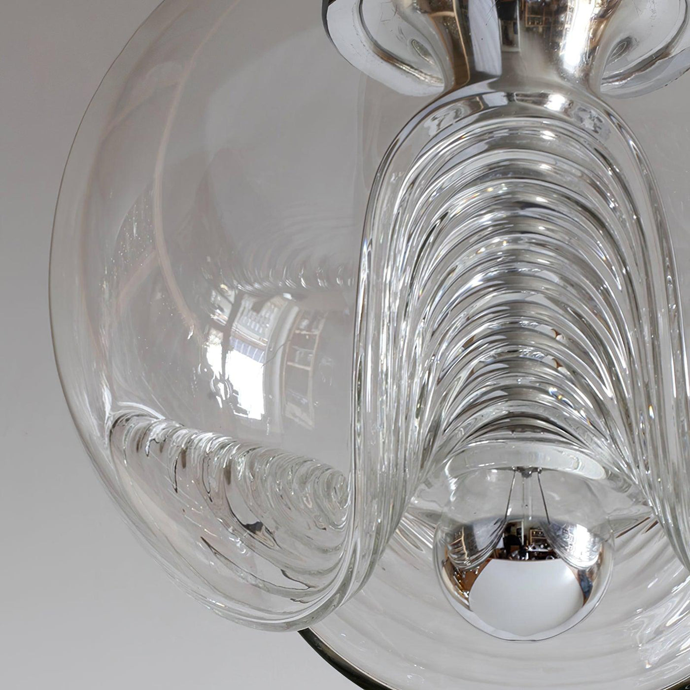Wave Pendant Light – Elegant Nature-Inspired LED Ceiling Lamp