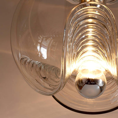Wave Pendant Light – Elegant Nature-Inspired LED Ceiling Lamp