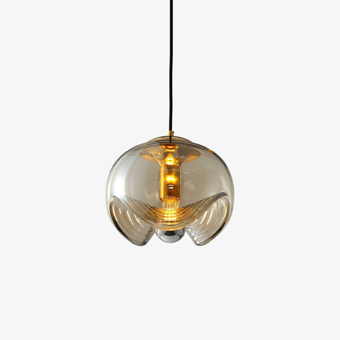 Wave Pendant Light – Elegant Nature-Inspired LED Ceiling Lamp