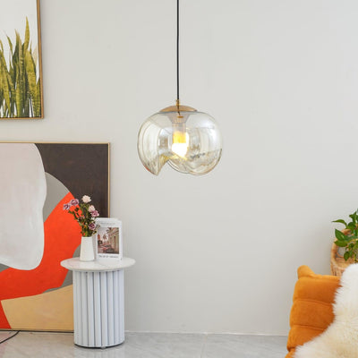 Wave Pendant Light – Elegant Nature-Inspired LED Ceiling Lamp