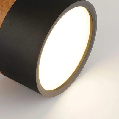 Nordic Cylinder LED Ceiling Light – Minimalist Flush Mount for Modern Hallways