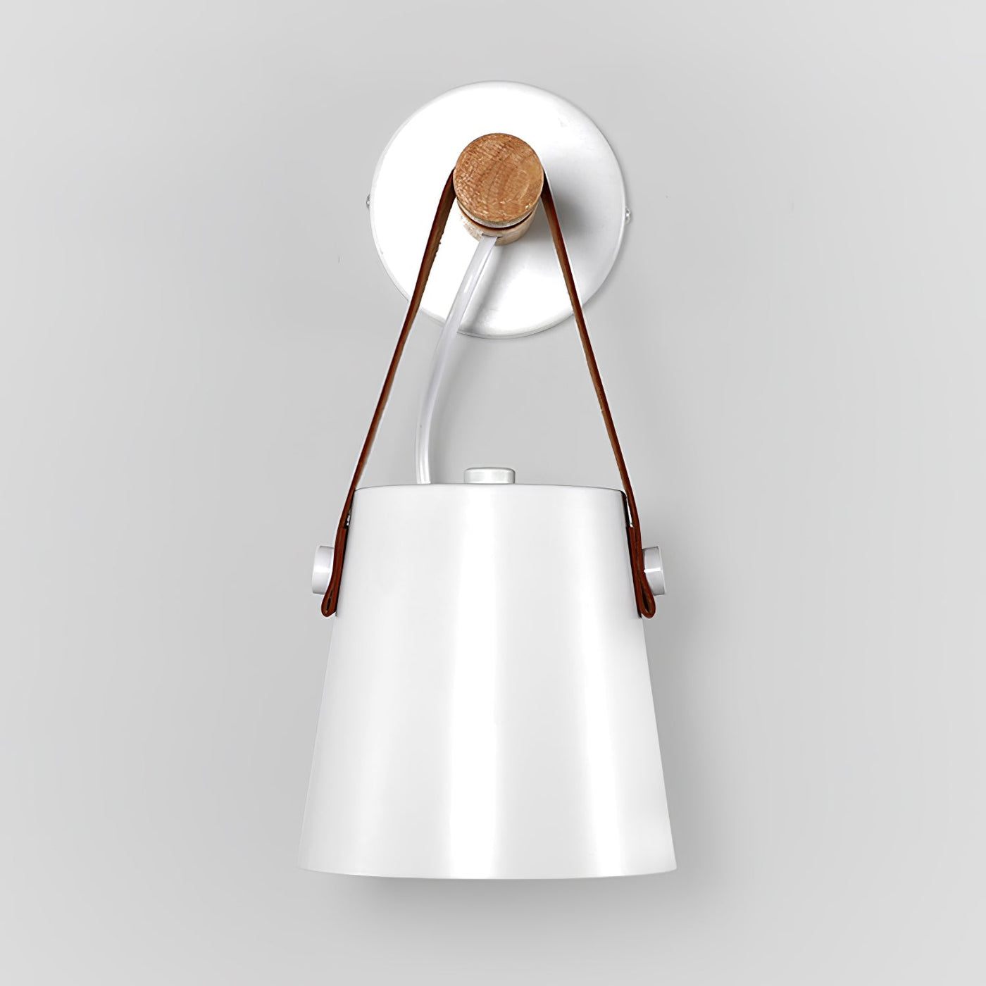 Nordic Cone Wood Wall Light – Elegant Scandinavian-Inspired LED Sconce