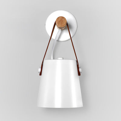 Nordic Cone Wood Wall Light – Elegant Scandinavian-Inspired LED Sconce