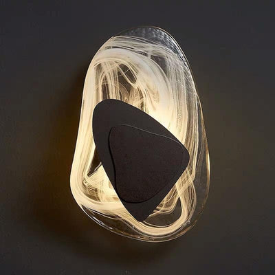 Modern Glass LED Wall Light – Elegant Ambient Lighting for Every Room