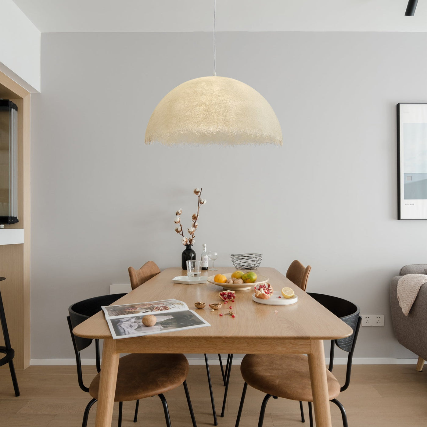 Znts Modern Pendant Light – Contemporary LED Ceiling Lamp for Dining & Living Spaces