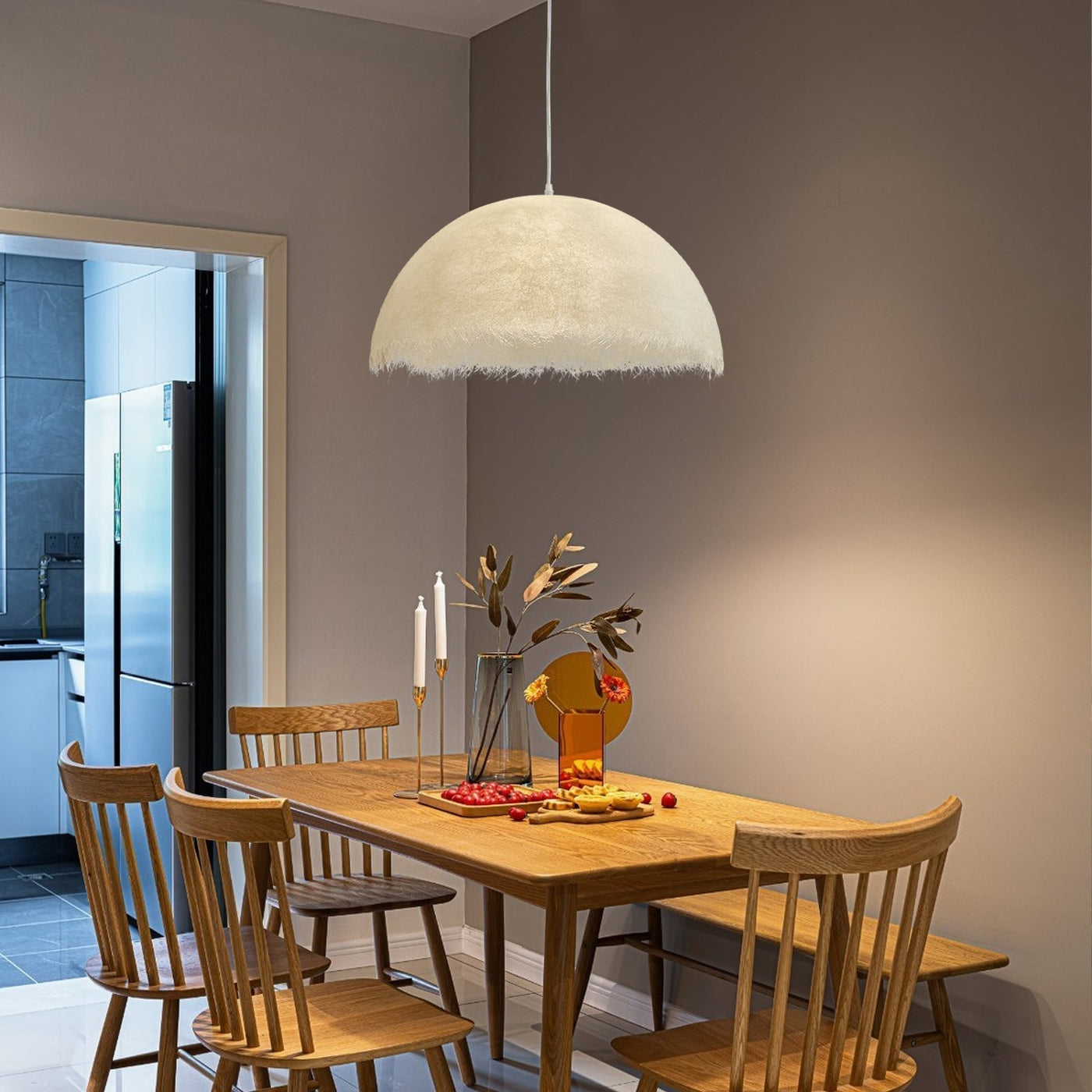 Znts Modern Pendant Light – Contemporary LED Ceiling Lamp for Dining & Living Spaces