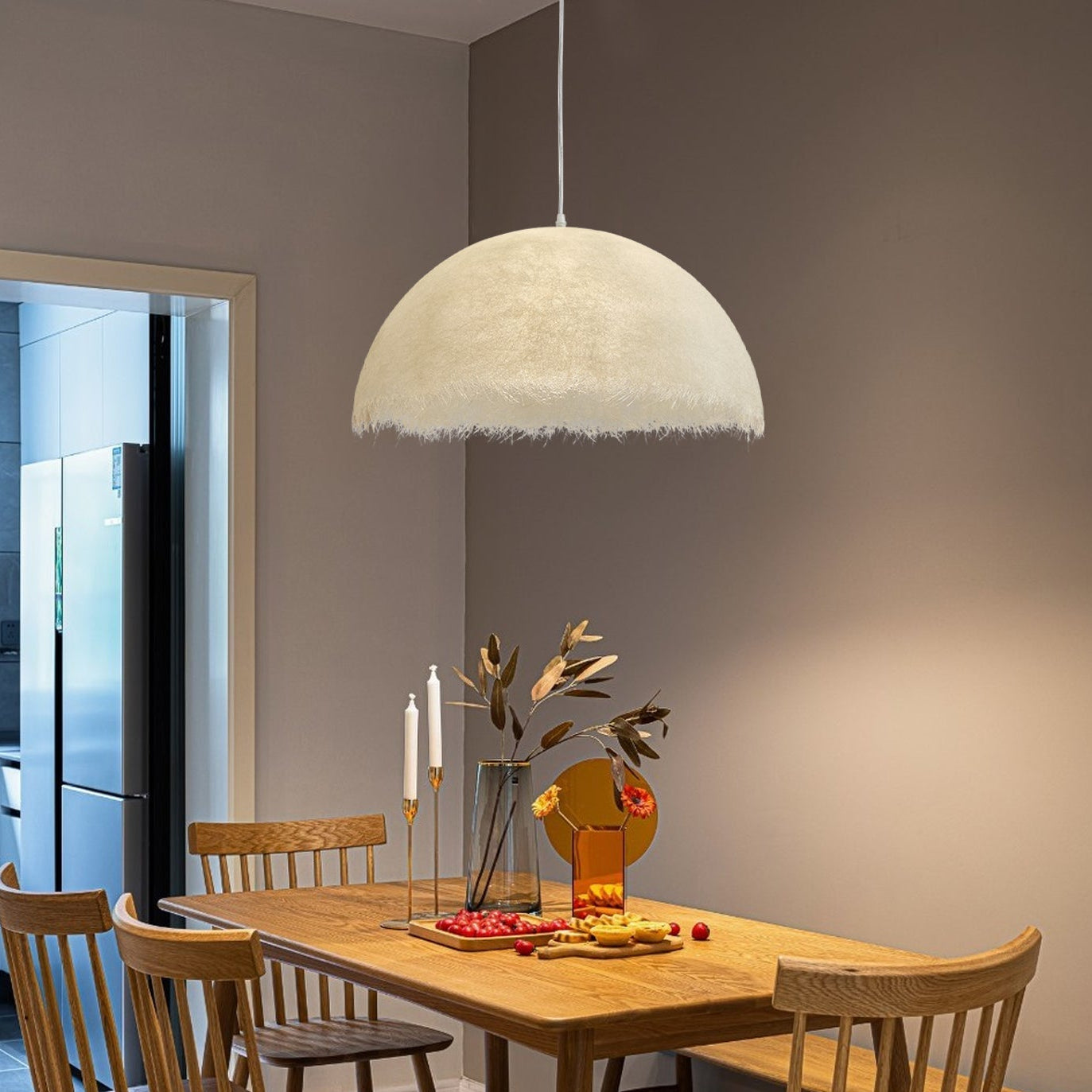 Znts Modern Pendant Light – Contemporary LED Ceiling Lamp for Dining & Living Spaces