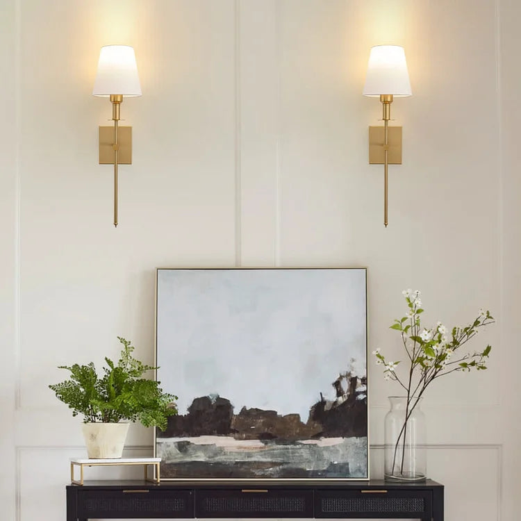 Rechargeable Wireless Wall Light – Remote-Controlled LED Lamp in Gold, Black & Silver
