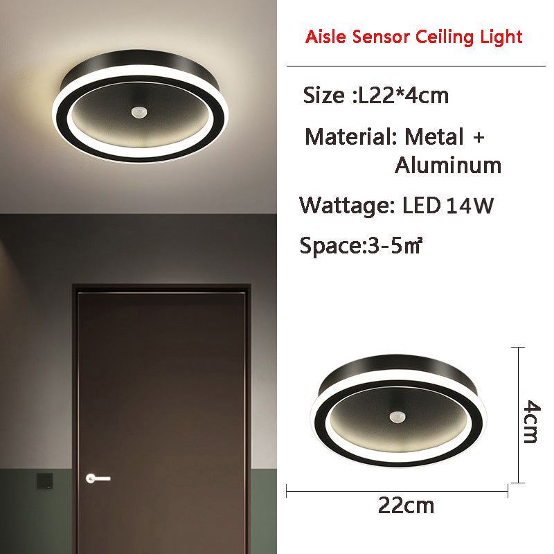PIR Motion Sensor LED Ceiling Light – Hands-Free, Energy-Saving Design
