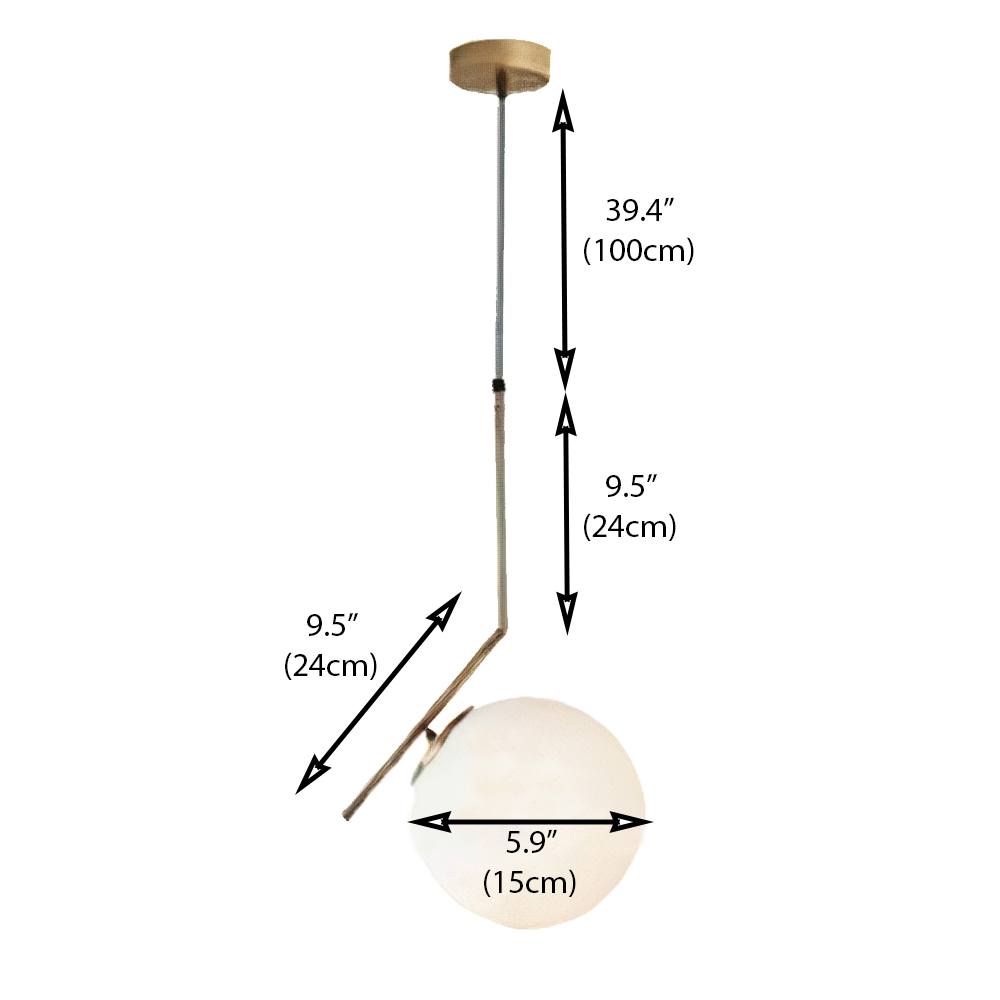 Elegant Drop Pendant Lights – Modern Brass Hanging Lamp for a Luxurious Touch