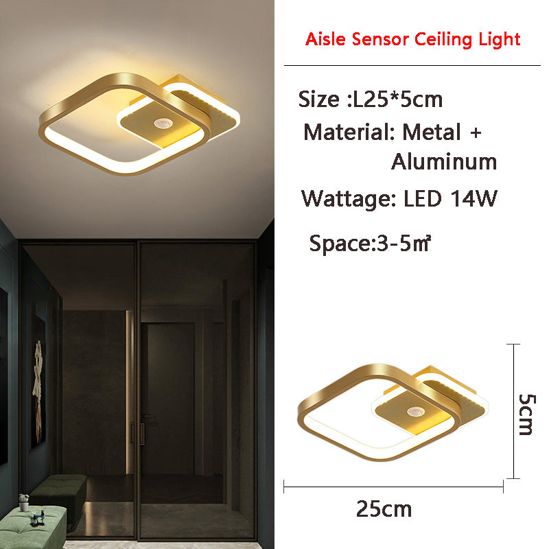 PIR Motion Sensor LED Ceiling Light – Hands-Free, Energy-Saving Design