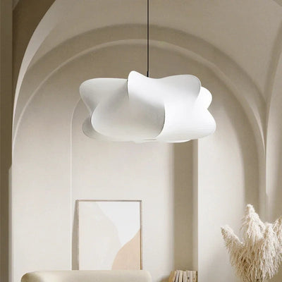 Wabi-Sabi Silk Pendant Light – Embracing Imperfection with Timeless Elegance