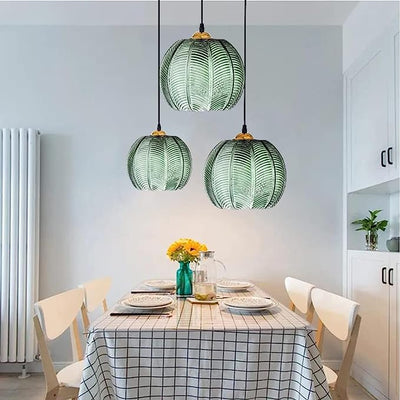 Aalin Pendant Light – Elegant Frosted Glass Hanging Lamp with Decorative Design