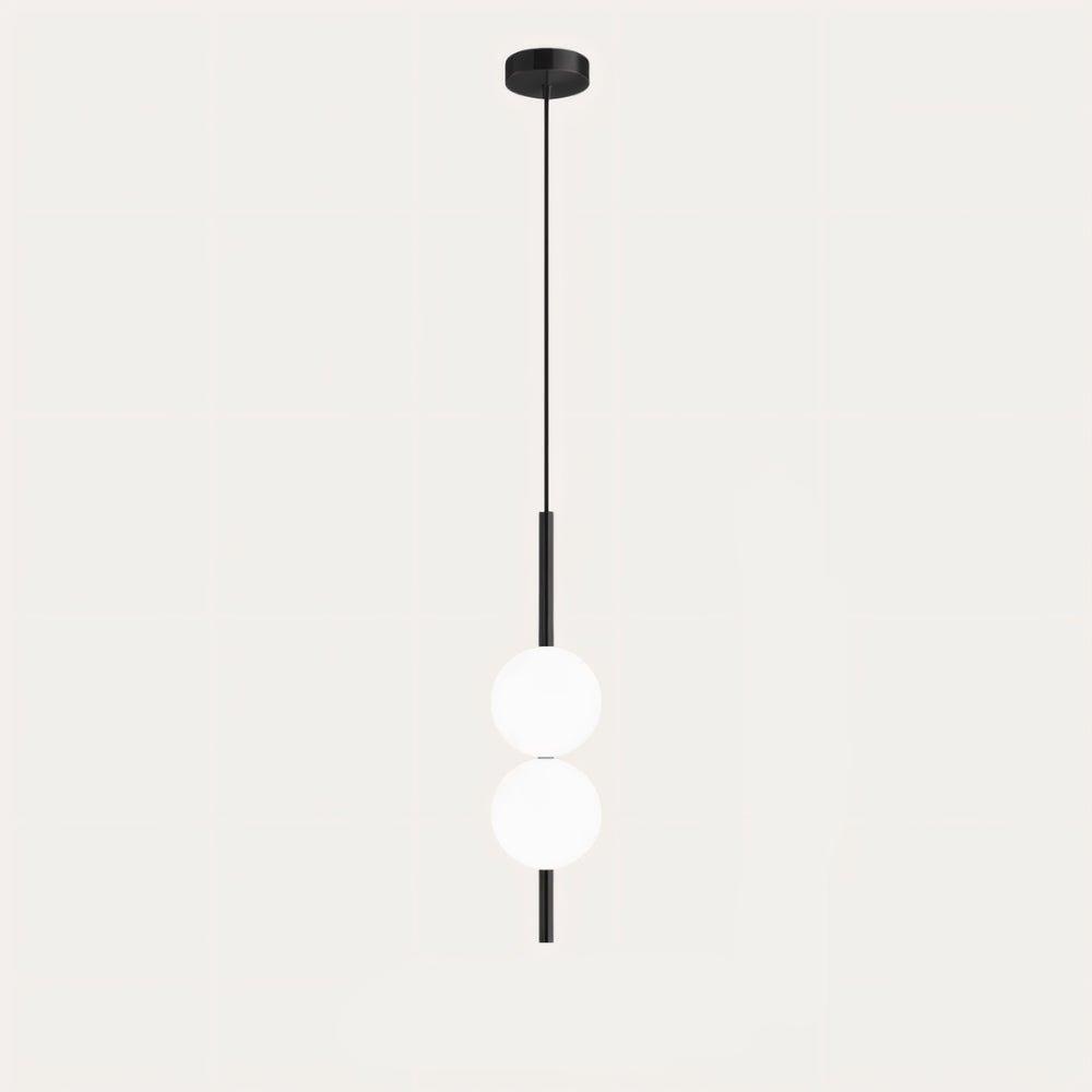 Afzal Pendant Light – Minimalist Glass Globe Hanging Lamp for Elegant Interiors