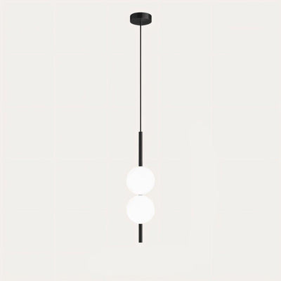 Afzal Pendant Light – Minimalist Glass Globe Hanging Lamp for Elegant Interiors