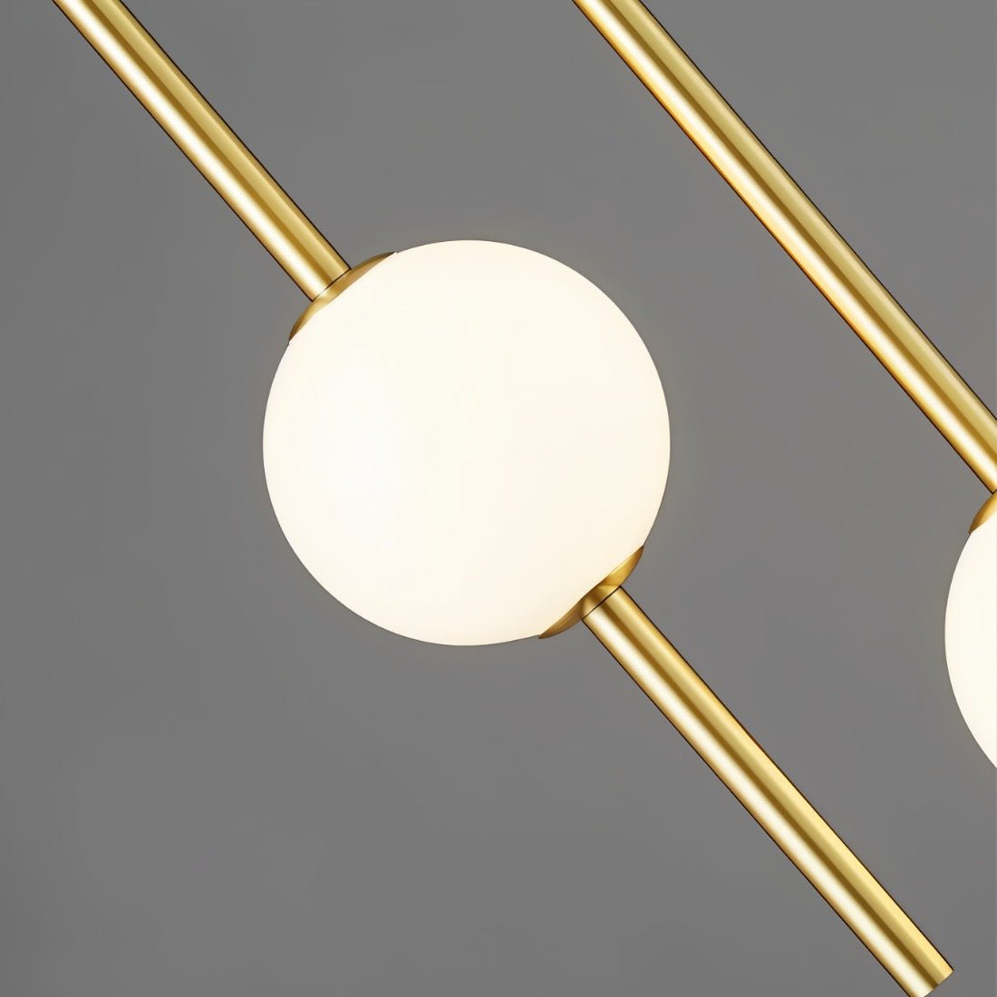 Afzal Pendant Light – Minimalist Glass Globe Hanging Lamp for Elegant Interiors