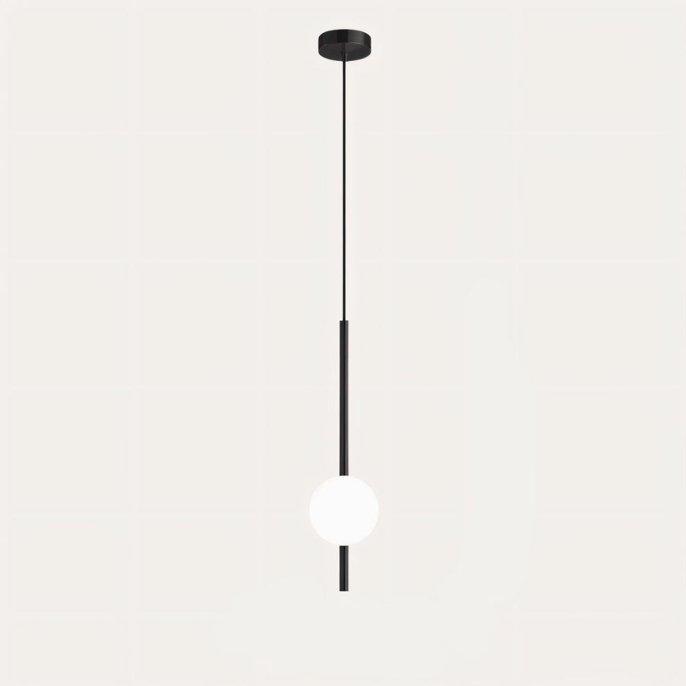 Afzal Pendant Light – Minimalist Glass Globe Hanging Lamp for Elegant Interiors
