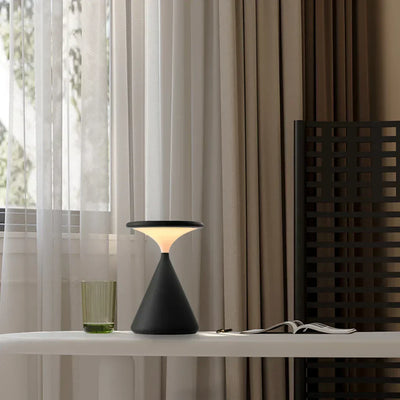 LumiTouch Wireless Table Lamp – Rechargeable LED with Touch Dimmer
