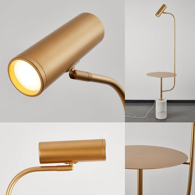 LumiMarble Floor Lamp – Elegant Marble Base with Warm LED Lighting