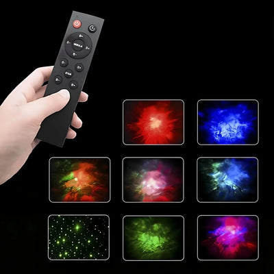 Astronaut Starry Sky Projector Lamp – 360° Rotating, LED Lighting for Relaxing Ambiance