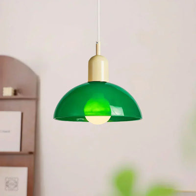 Elegant Glass Pendant Light – Timeless Style with Vibrant Colour Options