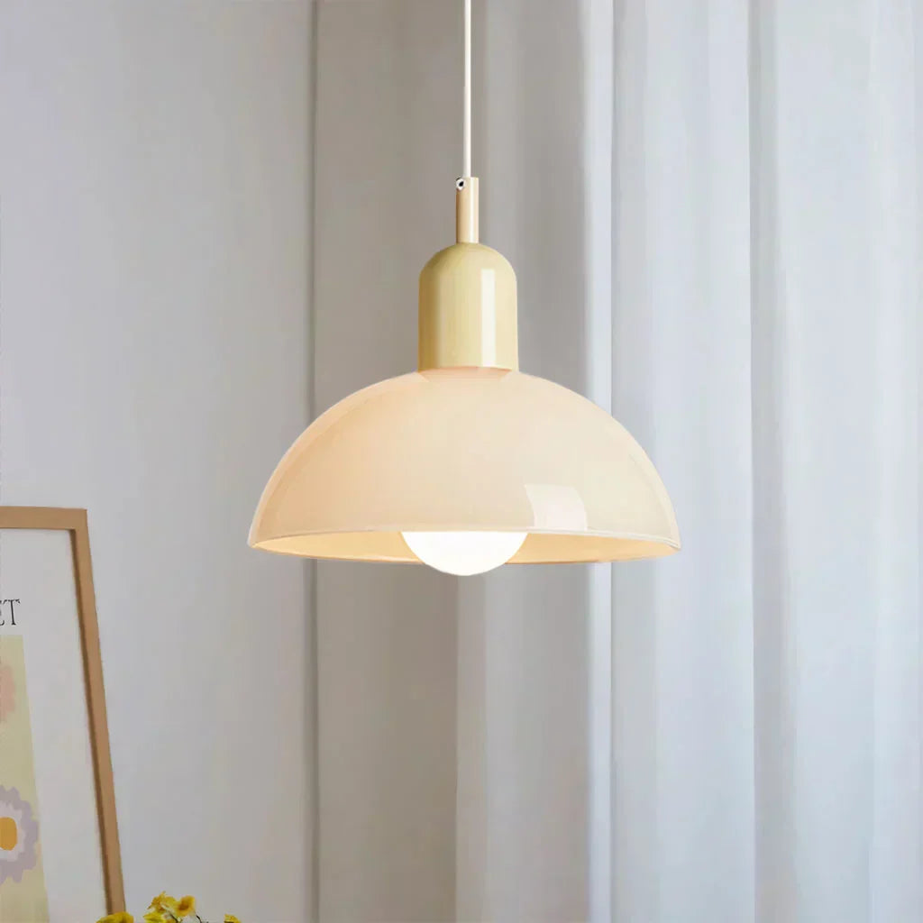 Elegant Glass Pendant Light – Timeless Style with Vibrant Colour Options