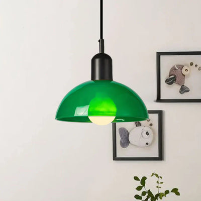 Elegant Glass Pendant Light – Timeless Style with Vibrant Colour Options