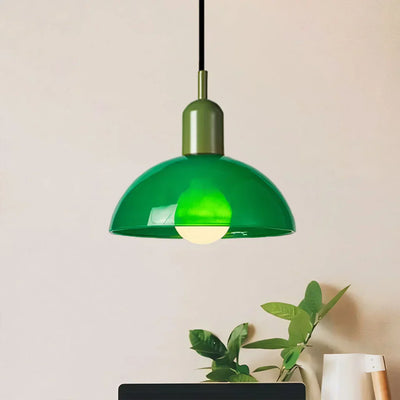 Elegant Glass Pendant Light – Timeless Style with Vibrant Colour Options