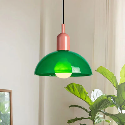 Elegant Glass Pendant Light – Timeless Style with Vibrant Colour Options